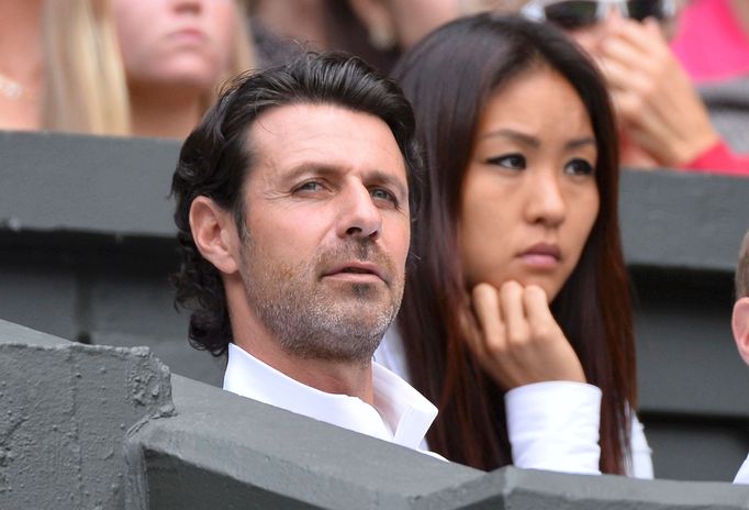 Tenis, Wimbledon 2013: Patrick Mouratoglou, trenér Sereny Williamsové