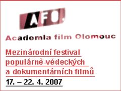 Další informace a také videoukázky z festivalu Academia film najdete po kliknutí na obrázek.