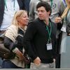 Rory McIlroy ve Wimbledonu na zápase přítelkyně Caroline Wozniacké