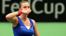 Fed Cup, ČR-Francie: Petra Kvitová