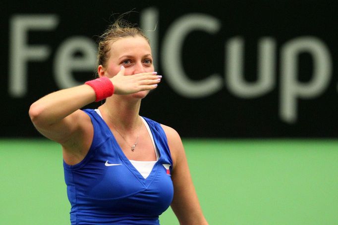 Fed Cup, ČR-Francie: Petra Kvitová