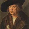 Albrecht Dürer: Portrét muže v baretu a se svitkem