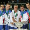 Čeští tenisté vyhráli Davis Cup 2012
