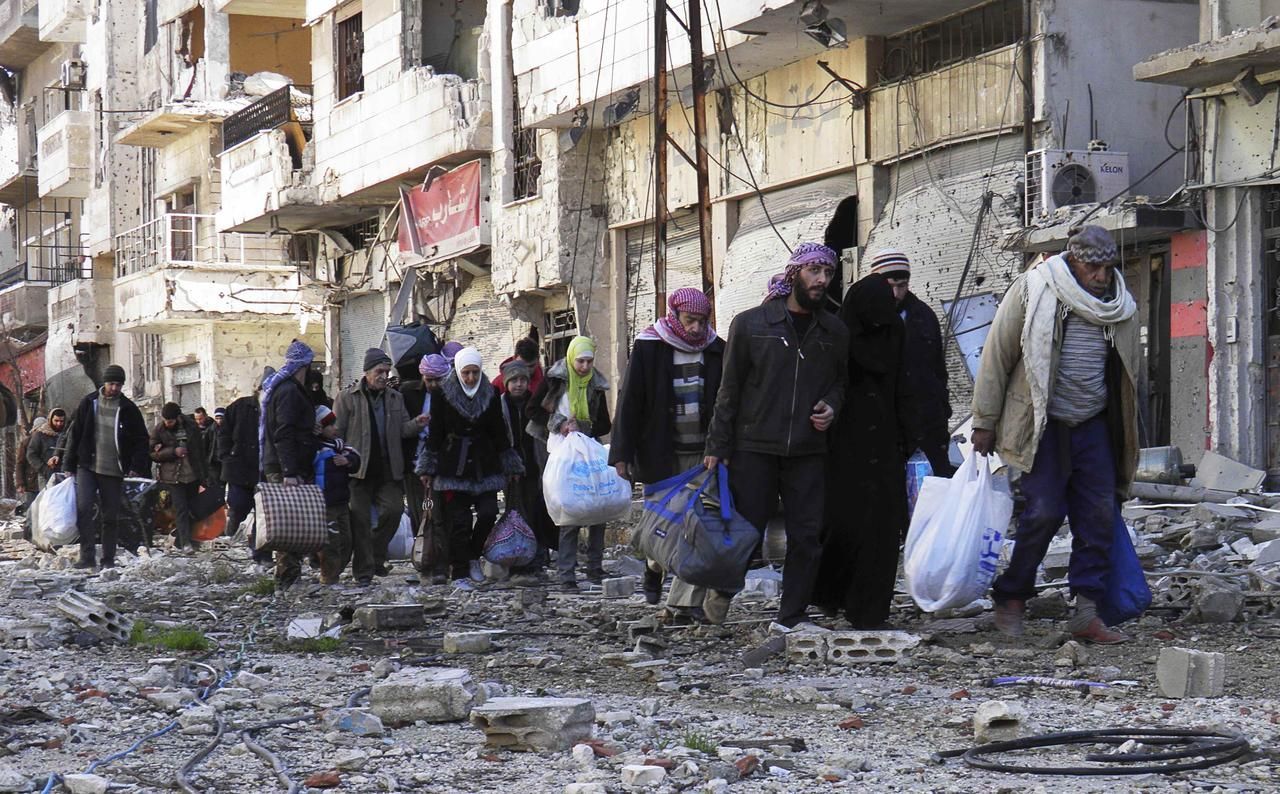 Evakuace Homsu