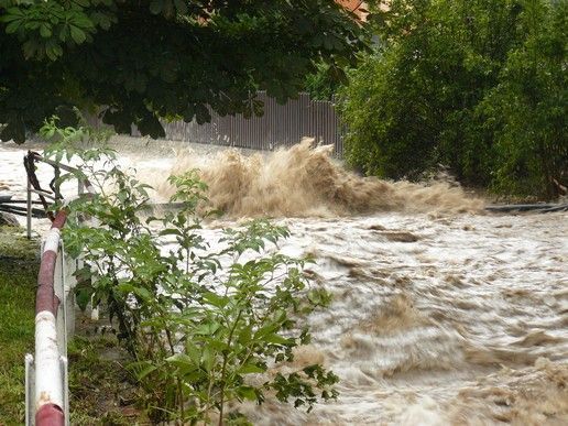 Povodně srpen 2010: Velké Březno