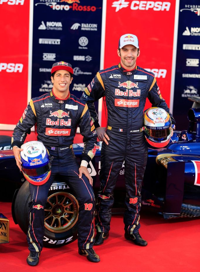 Toro Rosso STR8: Daniel Ricciardo a  Jean-Eric Vergne