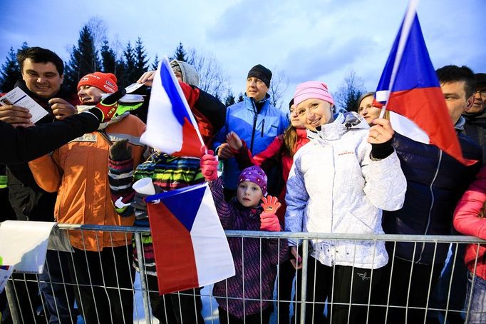 Biatlonová exhibice v Jablonci - Břízkách 2017