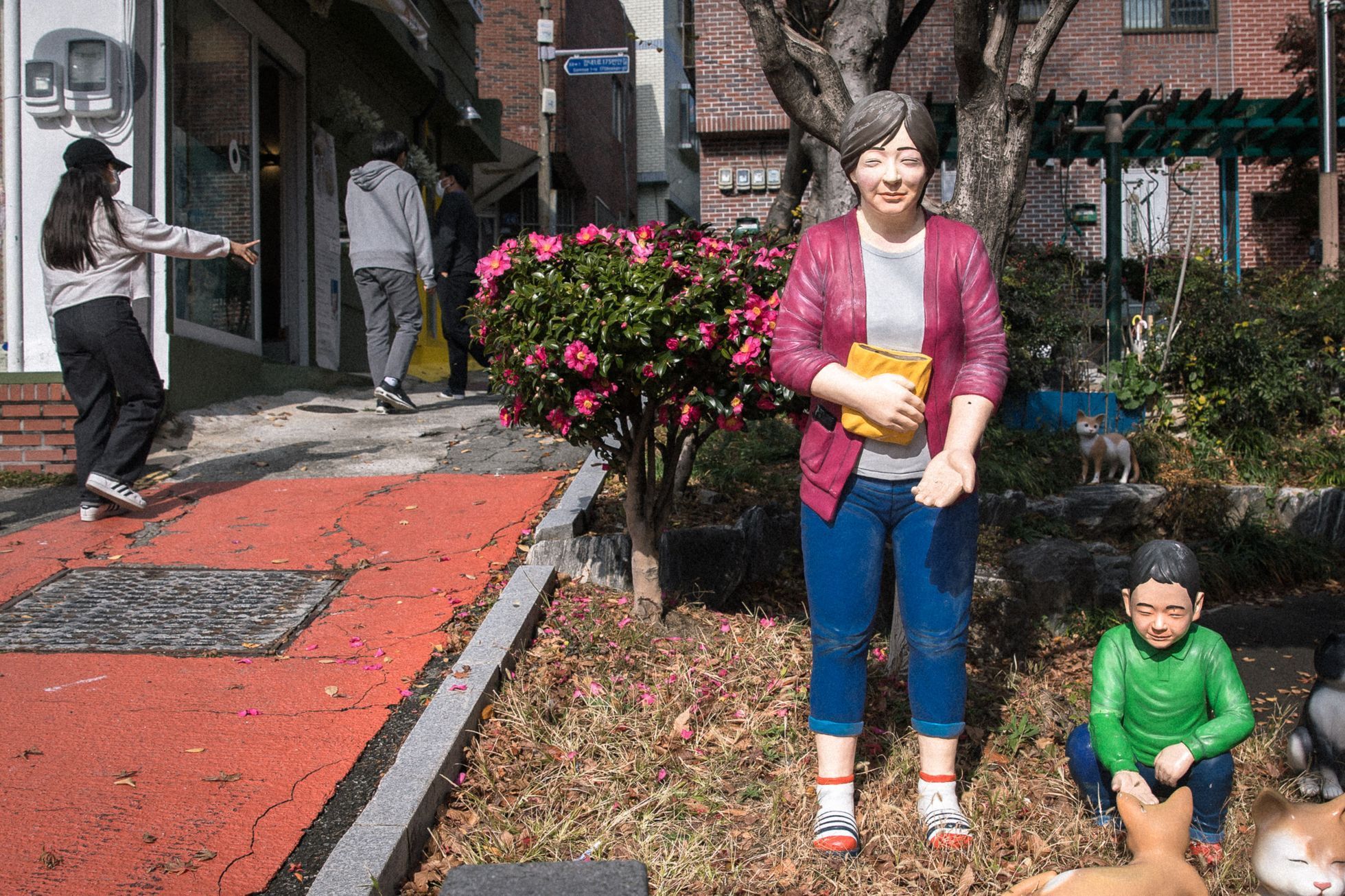 Gamcheon - kulturní vesnice, Busan, Jižní Korea