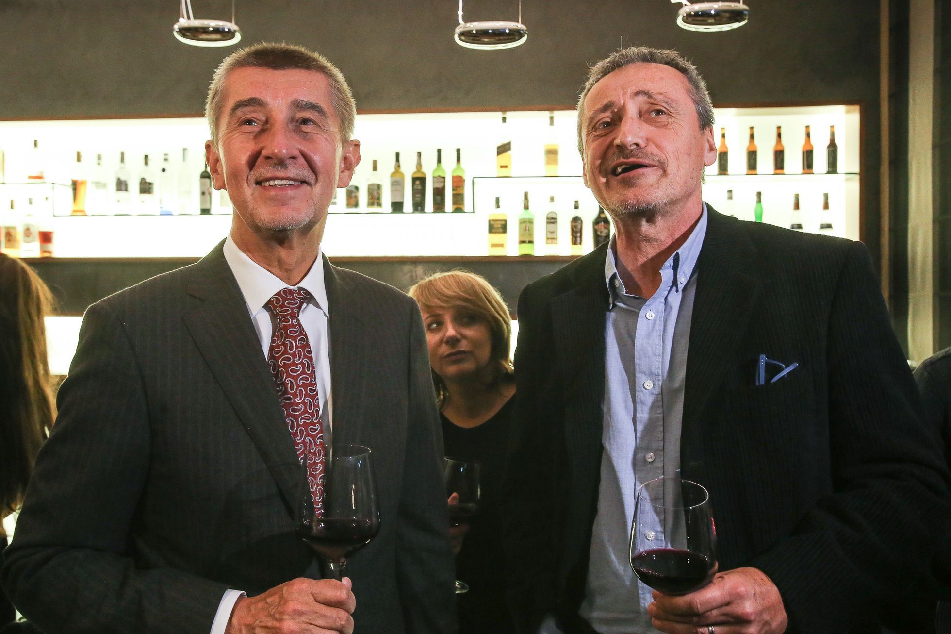 Volební štáb ANO - sál