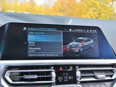I plug-in hybridní řada 3 nabízí nastavitelné jízdní režimy. Kromě toho jsou tu speciální módy pro hospodaření s baterií.
