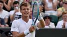 Tomáš Berdych ve druhém kole na Wimbledonu 2015