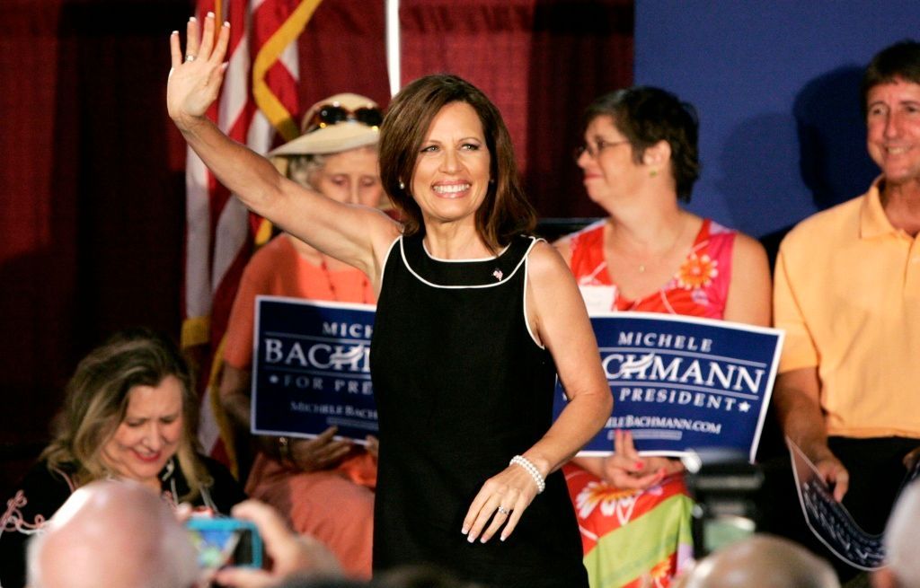 USA - Michele Bachmannová, volební kampaň