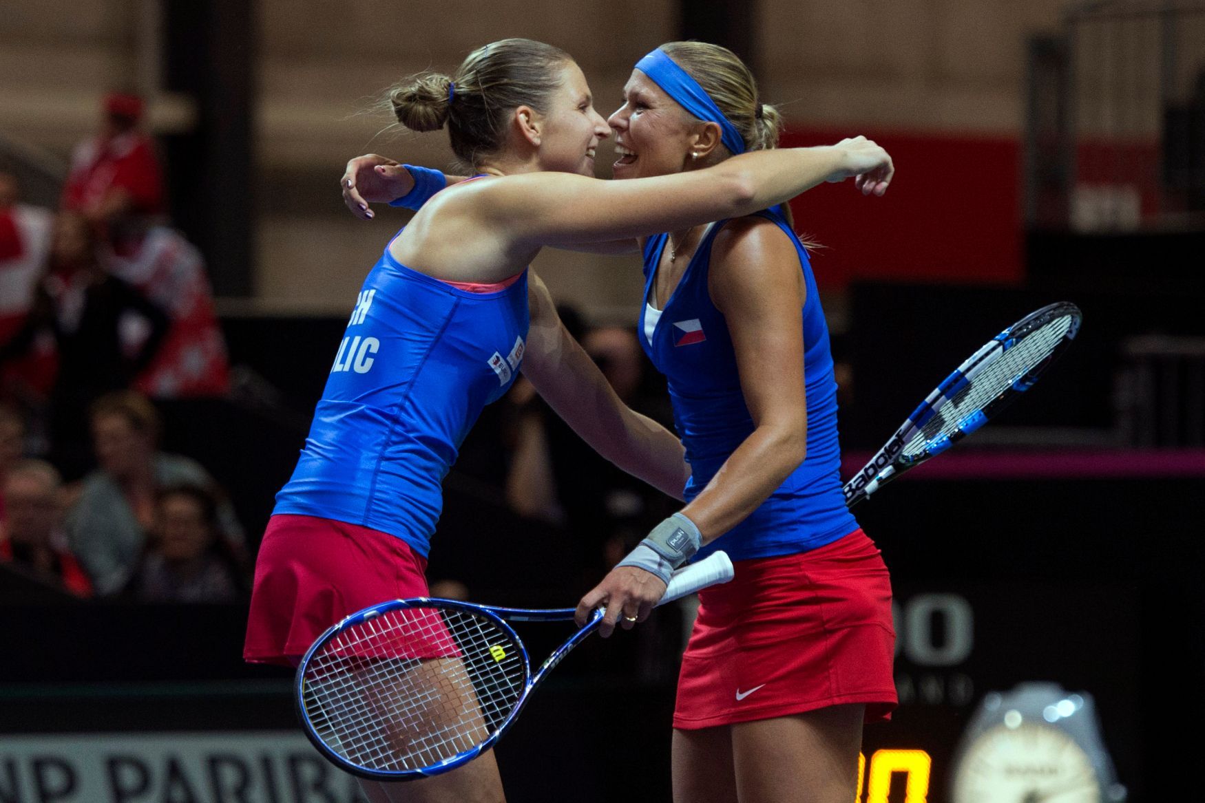 Fed Cup: Karolína Plíšková a Lucie Hradecká