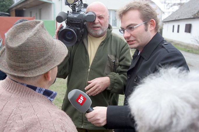 Švýcarská televize v Trokavci.