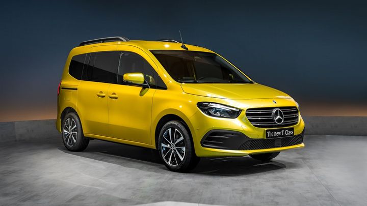 Prémiový konkurent pro Berlingo a VW Caddy. Mercedes třídy T je jediným svého druhu; Zdroj foto: Mercedes-Benz