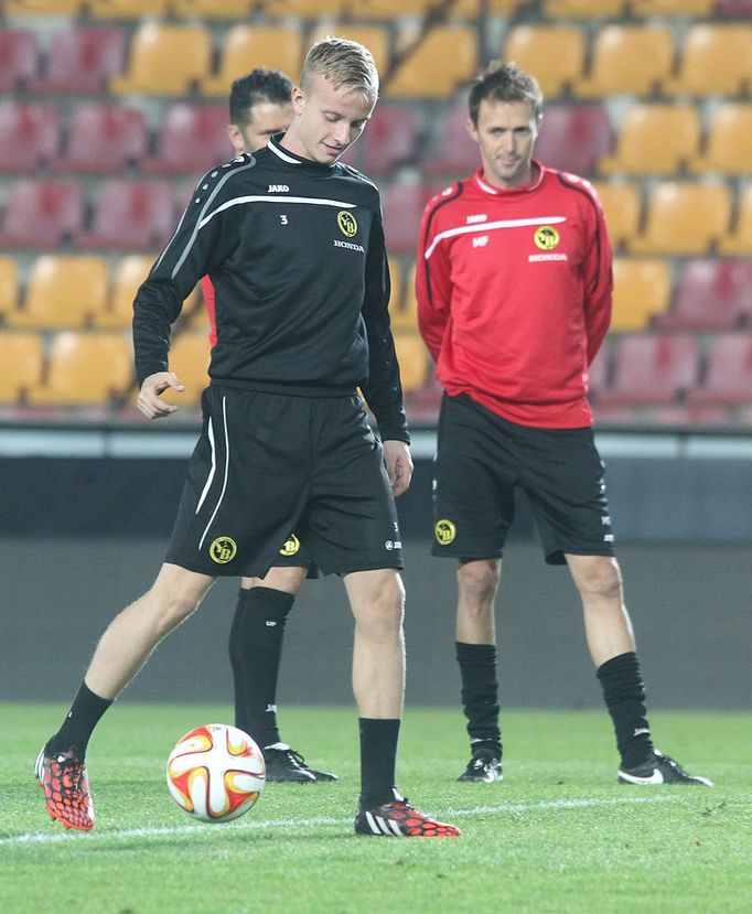 EL, trénink Young Boys: Florent Hadergjonaj