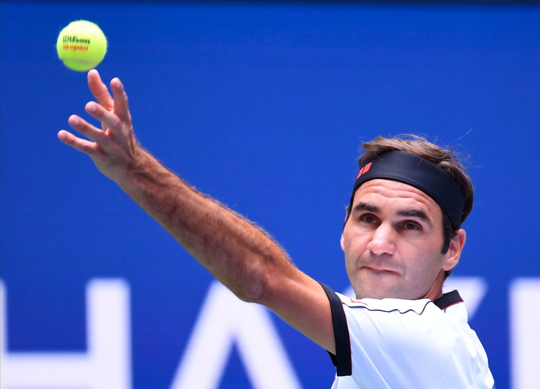 Roger Federer na US Open 2019