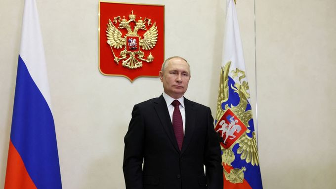 Vladimir Putin u ruských symbolů