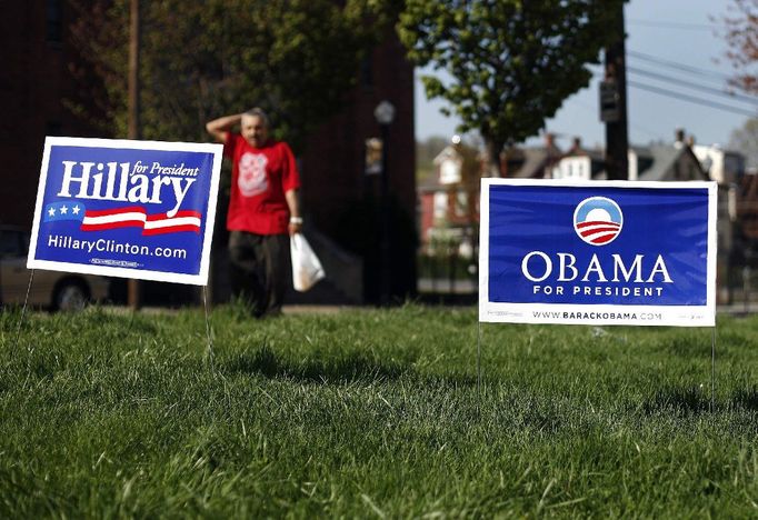 Hillary, nebo Obama? To je oč tu běží. Pensylvánští voliči mohou zásadním způsobem promluvit do souboje dvou hlavních uchazečů o nominaci Demokratické strany do podzimních prezidentských voleb