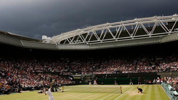 Deštivé wimbledonské finále lámalo televizní rekordy