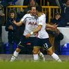 PL, Tottenham - Chelsea: Harry Kane a Nacer Chadliduring slaví gól v síti Chelsea