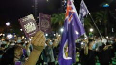 hongkong velká británie pasy BNO