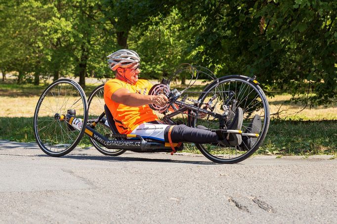 Cyklo Handy Maraton 2018, úvodní časovka na Petřín