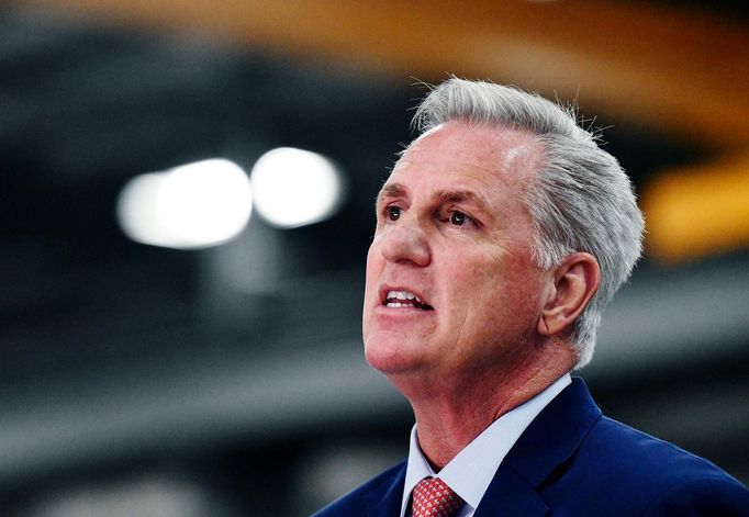 Žádné bianco šeky! Republikánský kongresman Kevin McCarthy.