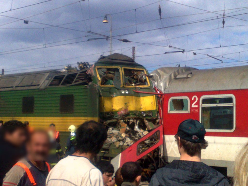 Vlaková nehoda na Slovensku