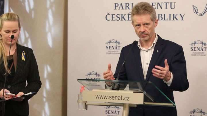 Překonání energetické krize vyžaduje vytrvání v podpoře Ukrajiny, řekl Vystrčil; Zdroj foto: Radek Bartoníček