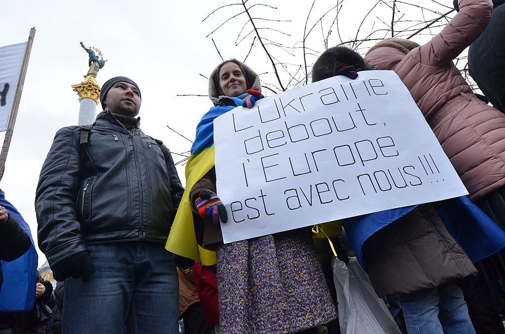 Demonstrace v Kyjevě