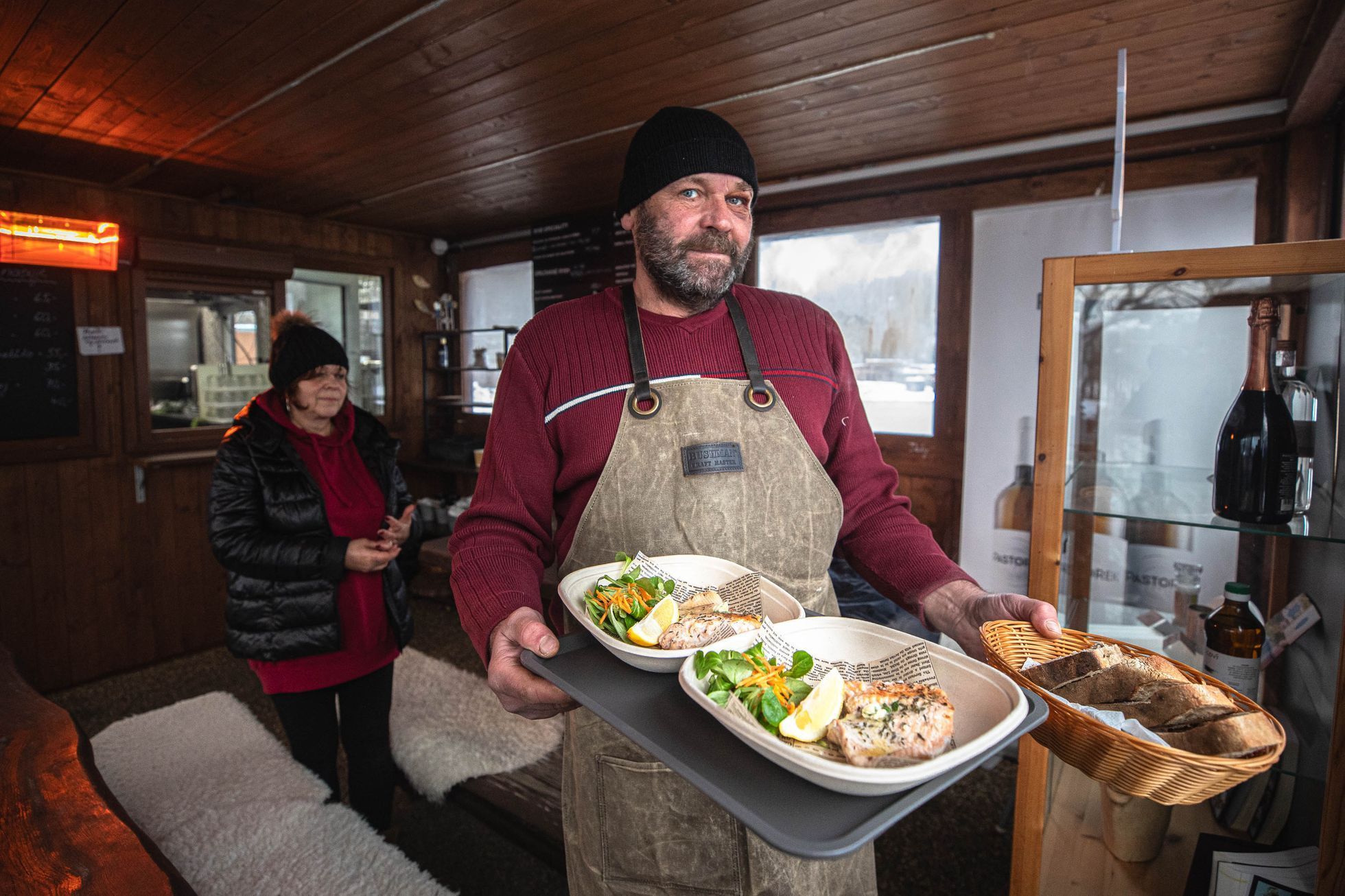 Kalendova Chabrybárna, rybárna a bistro v Dolních Chabrech