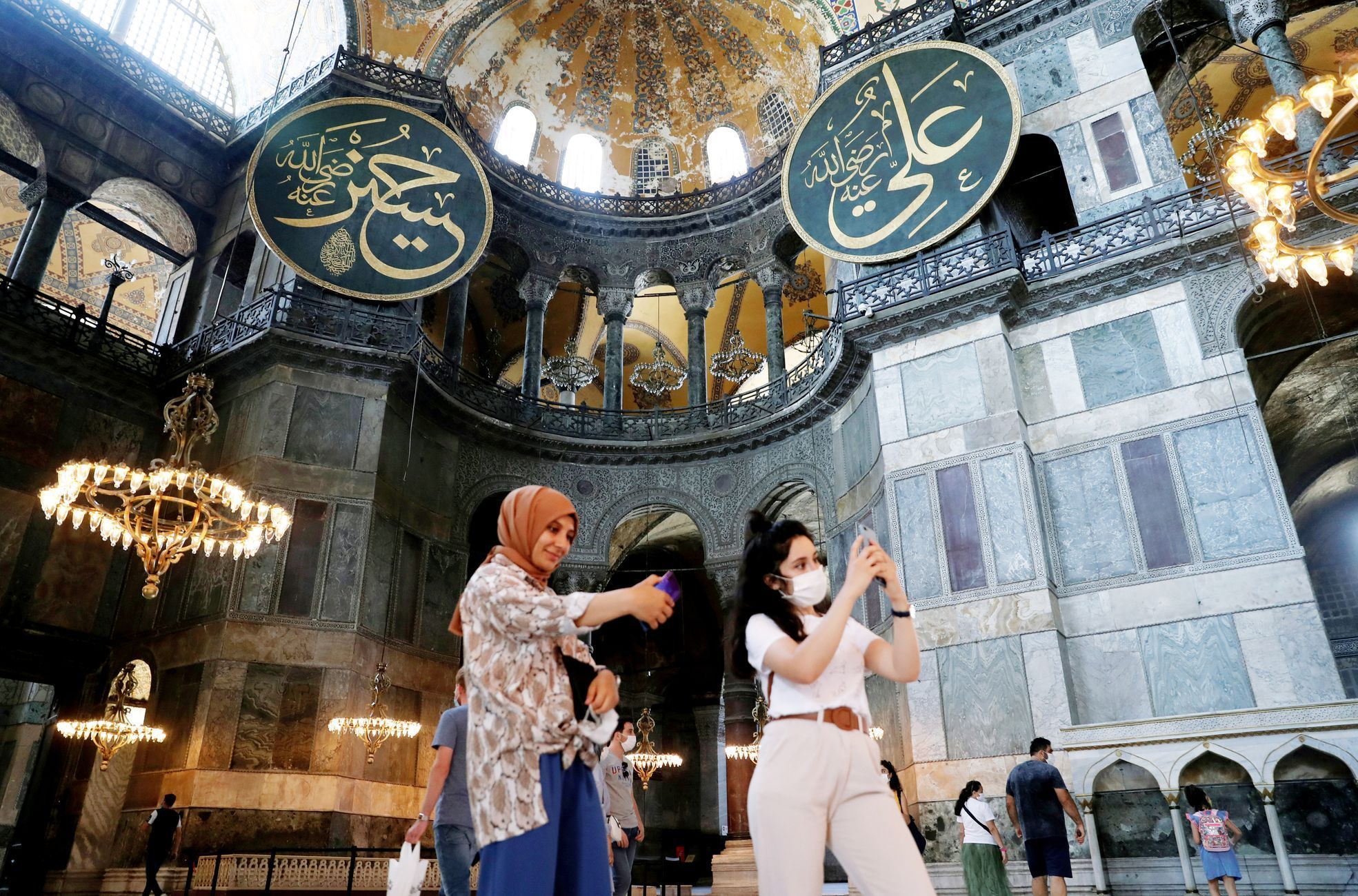 Jednorázové užití / Fotogalerie / Tak vypadá istanbulský megachrám  Hagia Sofia