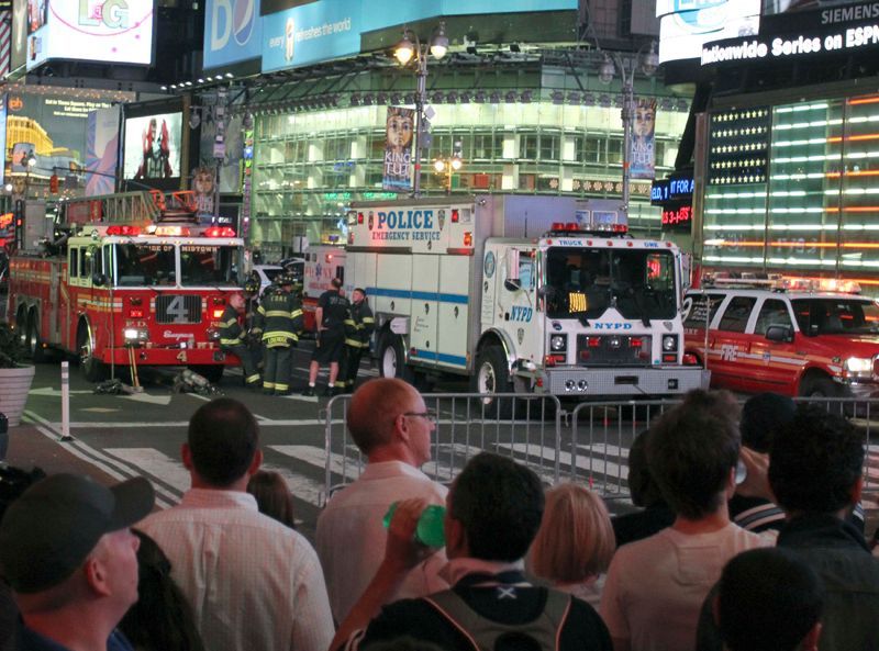 Nepodařený bombový útok v New Yorku
