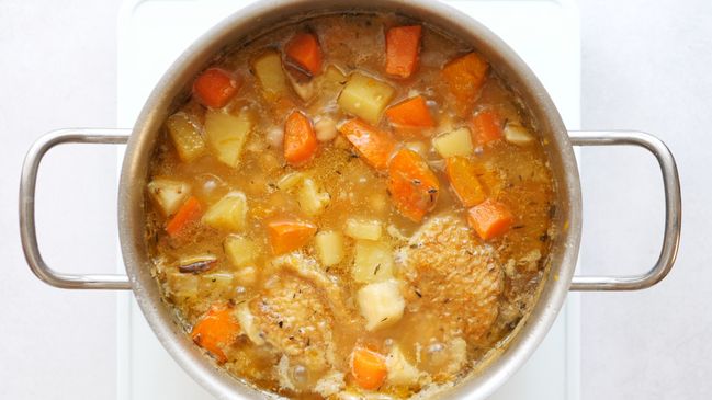 Pan Cuketka - Dýňový hrnec s kuřetem