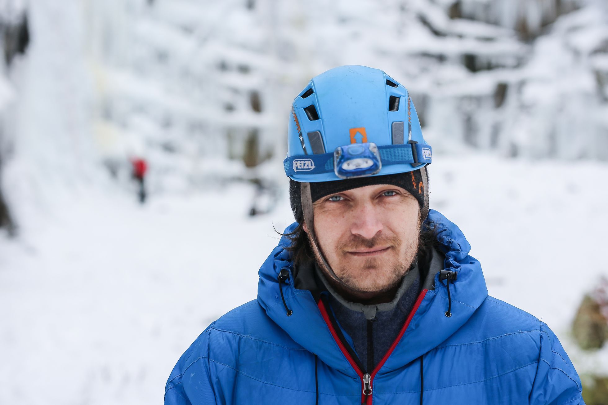 Umělá ledová stěna v Liberci