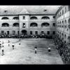 Terezínská liga - Poslední zápas, září 1944, ghetto Terezín, z nacistického propagandistického filmu Tým Péče o mládež 3