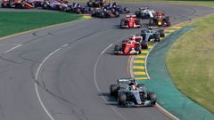 F1, VC Austrálie 2017: Lewis Hamilton, Mercedes