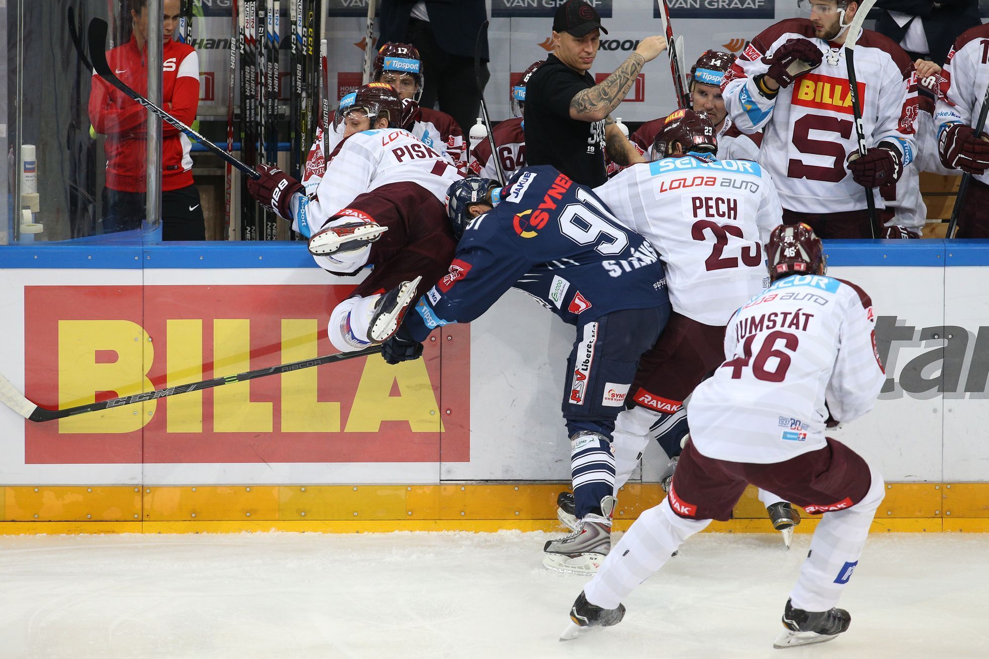 Bílí Tygři Liberec - HC Sparta Praha, extraliga 2016/17, Jan Piskáček, Jan Stránský