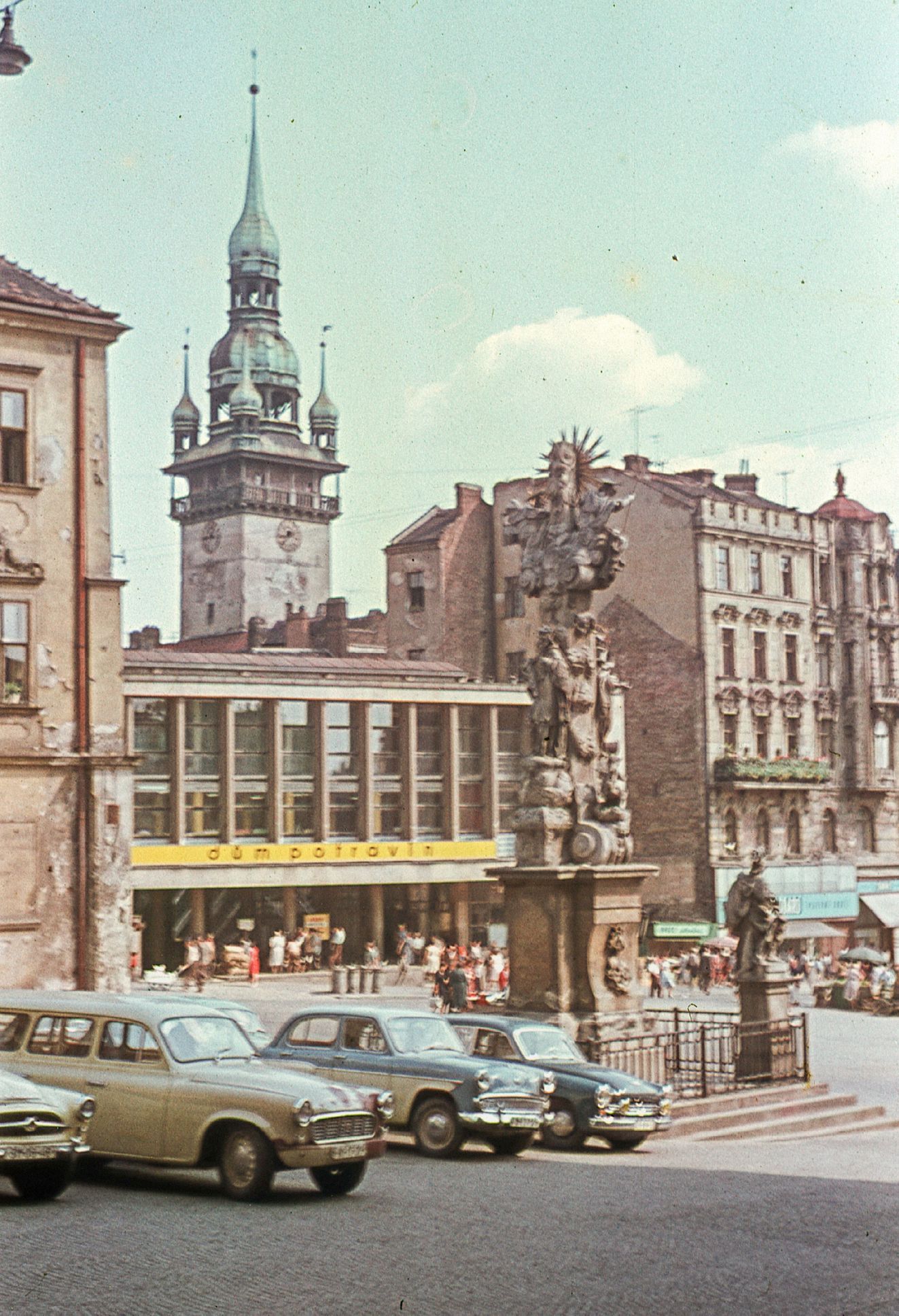 Barevné fotografie, retro, Československo, domácí