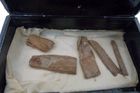 Ztracený egyptský artefakt našli ve Skotsku v krabici na doutníky