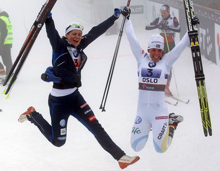 MS Oslo: Ida Ingemarsdotterová a Charlotte Kallaová