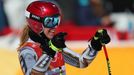 Ester Ledecká v super-G na ZOH 2018