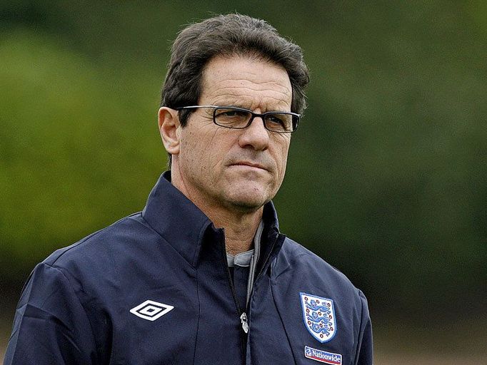 Italský kouč Fabio Capello