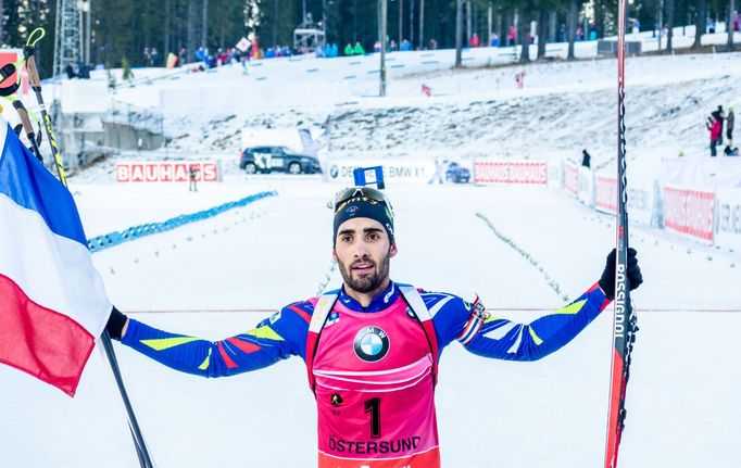 SP v Östersundum stíhačka M: Martin Fourcade