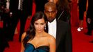 Kim Kardashian and Kanye West arrive at the Metropolitan Museum of Art Costume Institute Gala Benefit celebrating the opening of &quot;Charles James: Beyond Fashion&quot;