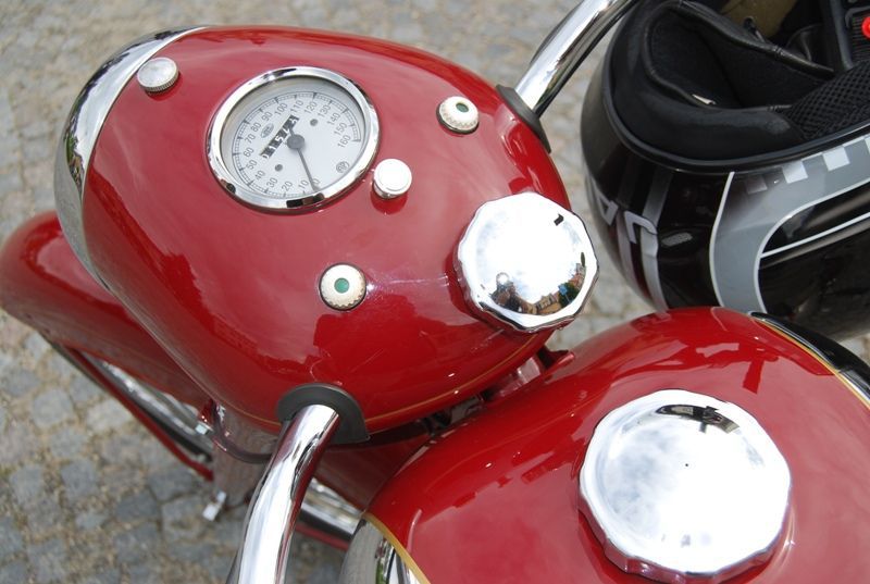Sraz motocyklů Jawa 500 OHC