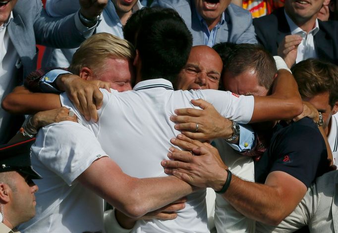 Novak Djokovič na Wimbledonu 2014