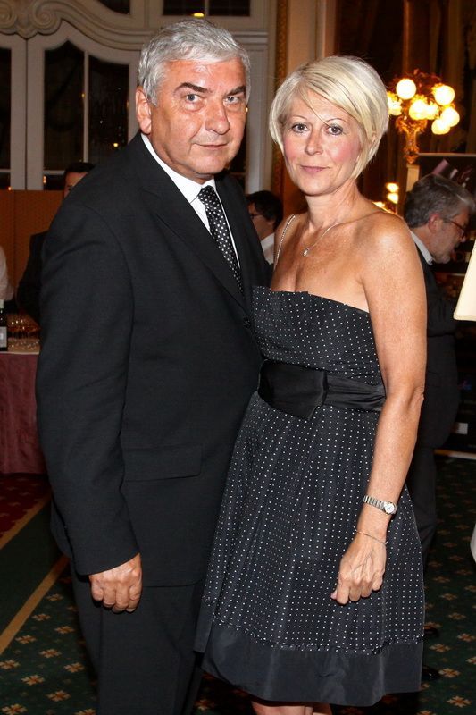 MFF Karlovy Vary závěrečný večírek - Miroslav Donutil s manželkou