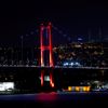 Most přes Bosporský průliv v Istanbulu